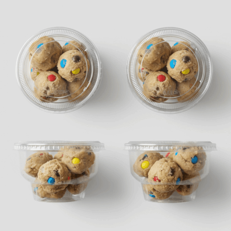 Monster Cookie Dough Bites 4 Pack
