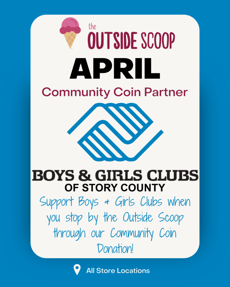 April Community Coin Partner: Boys & Girls Clubs