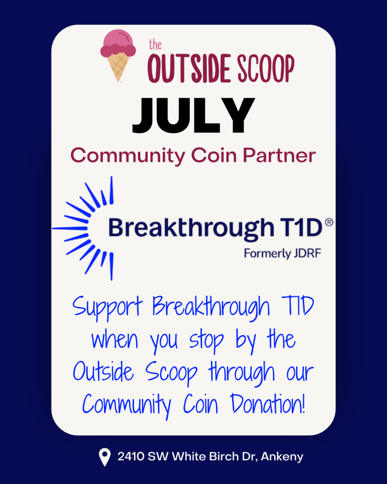 July Community Coin Partner: Breakthrough T1D